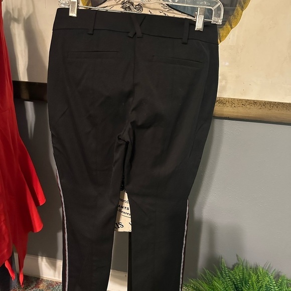 Anthropologie pants with side embellishment. Cropped - Picture 4 of 5